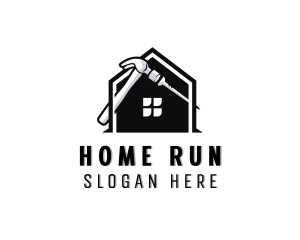 Home Hammer Renovation logo design