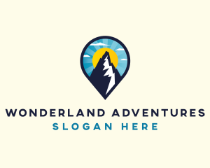 Mountain Sun Travel Agency logo design