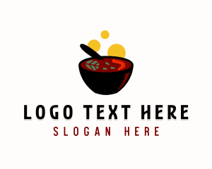 Steamed Bun - Culinary Asian Soup logo design