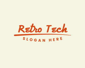 Hipster Retro Business logo design