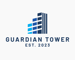 City Contractor Tower  logo design