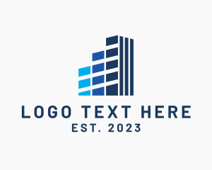 Property Developer - City Contractor Tower logo design