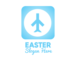 Pilot - Blue Plane App logo design