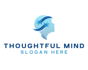 Thinking - Mental Health Support logo design