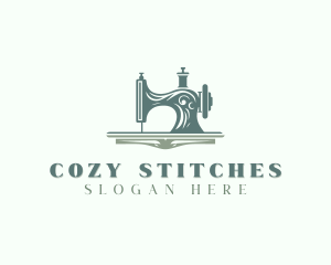 Tailoring Sewing Machine logo design