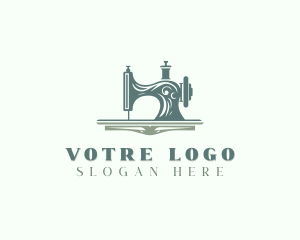 Embroidery - Tailoring Sewing Machine logo design