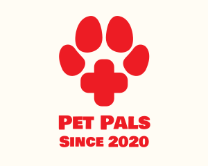 Pet Paw Veterinary Clinic logo design