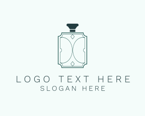 Bottle - Elegant Perfume Scent logo design