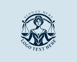 Advocacy - Woman Legal Justice logo design