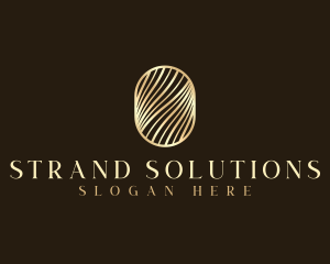 Strand - Beauty Hair Waves logo design
