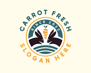 Carrot - Carrot Rabbit Farm logo design