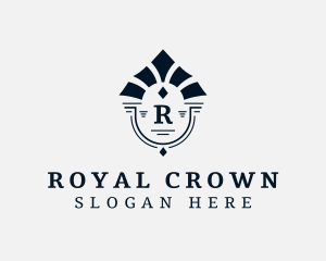 Royal Crown Pageant logo design