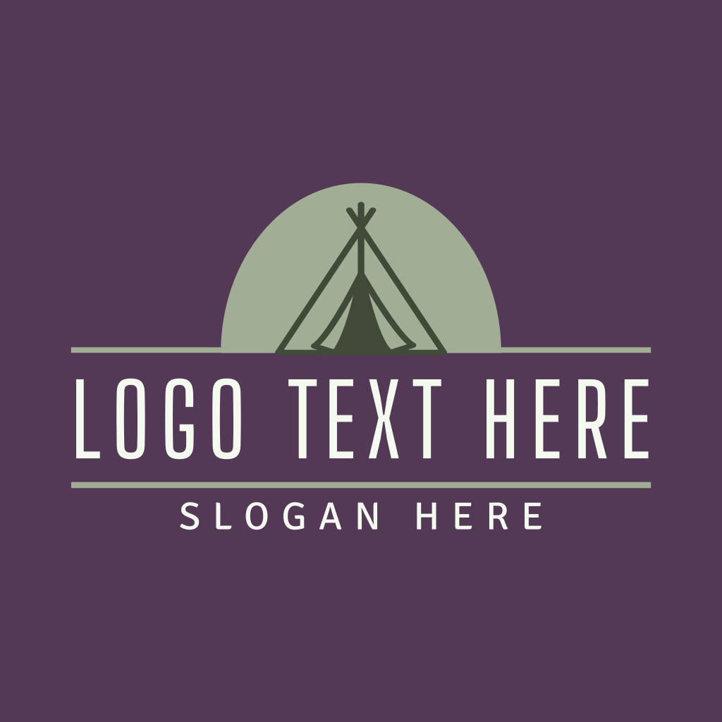 Camping Tent Outdoor Logo | BrandCrowd Logo Maker