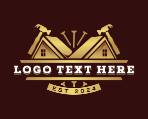 Hammer - Hammer Construction Builder logo design