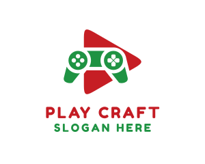 Play Game Controller logo design