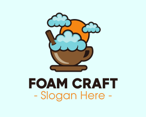 Foam - Sun Cloud Coffee logo design