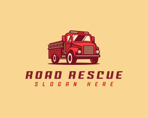 Emergency Truck Rescue logo design