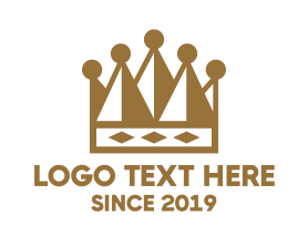 gold crown-logo-examples