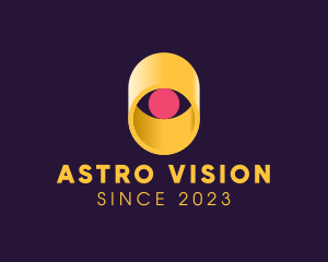 Cylindrical Eye Vision logo design