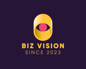 Cylindrical Eye Vision logo design