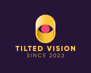 Cylindrical Eye Vision logo design