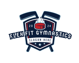 Athlete - Sports Hockey Athlete logo design