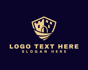 Legion - Fortress Security Shield logo design