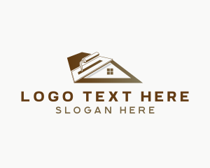 Plastering - House Plastering Handyman logo design