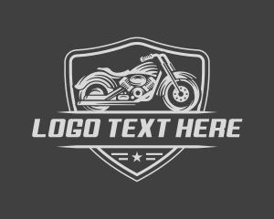 Motorcycle Gang - Motorcross Rider Racing logo design