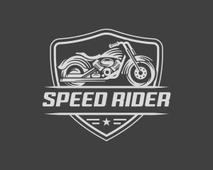 Motorcross Rider Racing logo design