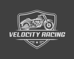 Motorcross Rider Racing logo design