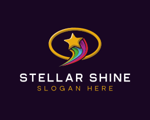 Celestial Astral Star logo design