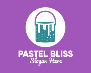 Pastel - Pastel Paint Bucket logo design