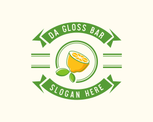 Lemon Juice Banner logo design