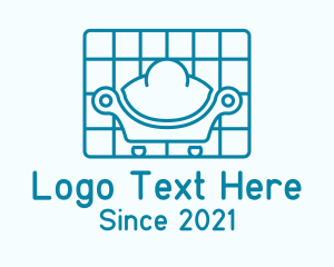 Seat - Tile Sofa Interior Design logo design