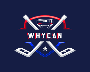 Sports - Hockey Puck Sports logo design