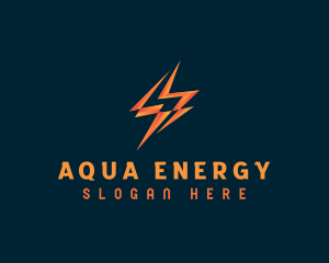 Lightning Bolt Energy logo design