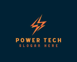 Lightning Bolt Energy logo design