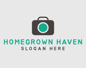 Picture - Photography Green & Grey logo design