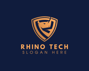 Rhino - Rhino Shield Security logo design