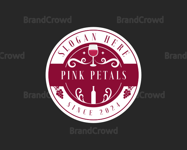 Wine Liquor Bar Logo