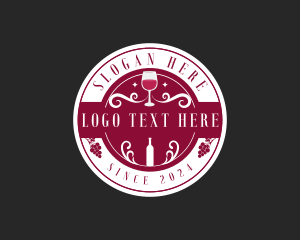 Wine Liquor Bar Logo