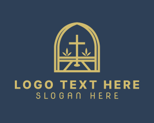 Biblical - Cross Chapel Preaching logo design