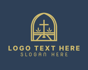 Christianity - Cross Chapel Preaching logo design