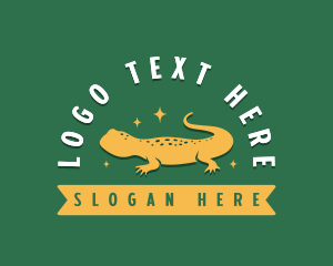 Salamander Pet Animal logo design