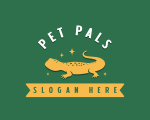 Salamander Pet Animal logo design