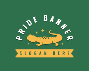 Salamander Pet Animal logo design