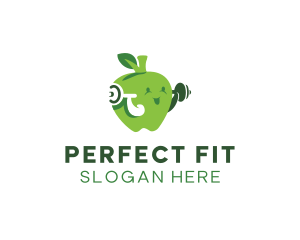 Apple Fitness Gym logo design