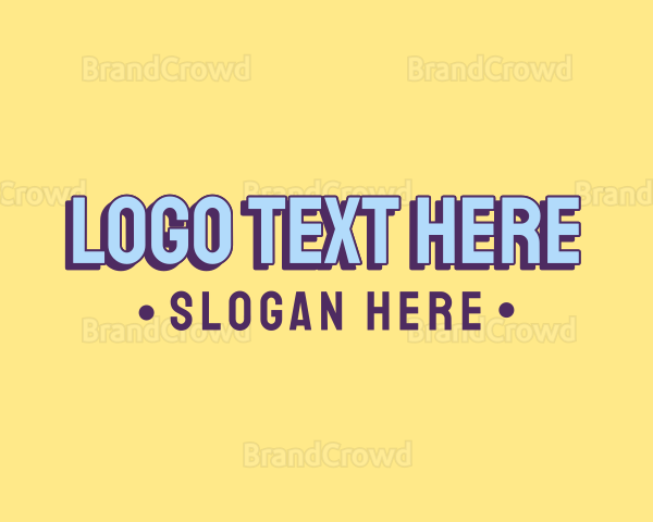 Bold Retro Business Logo