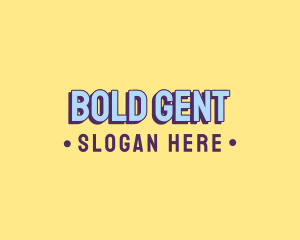 Bold Retro Business logo design